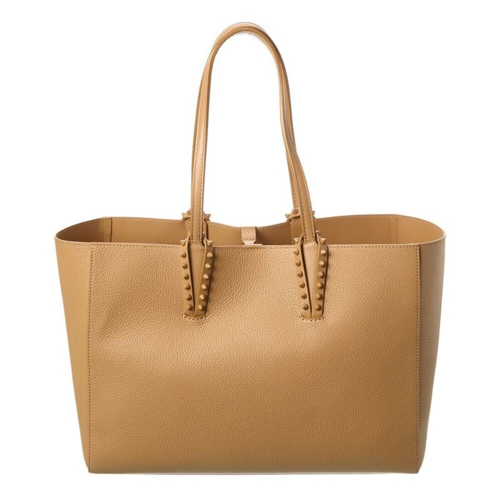 Christian Louboutin Cabata Small Leather Tote, Brown